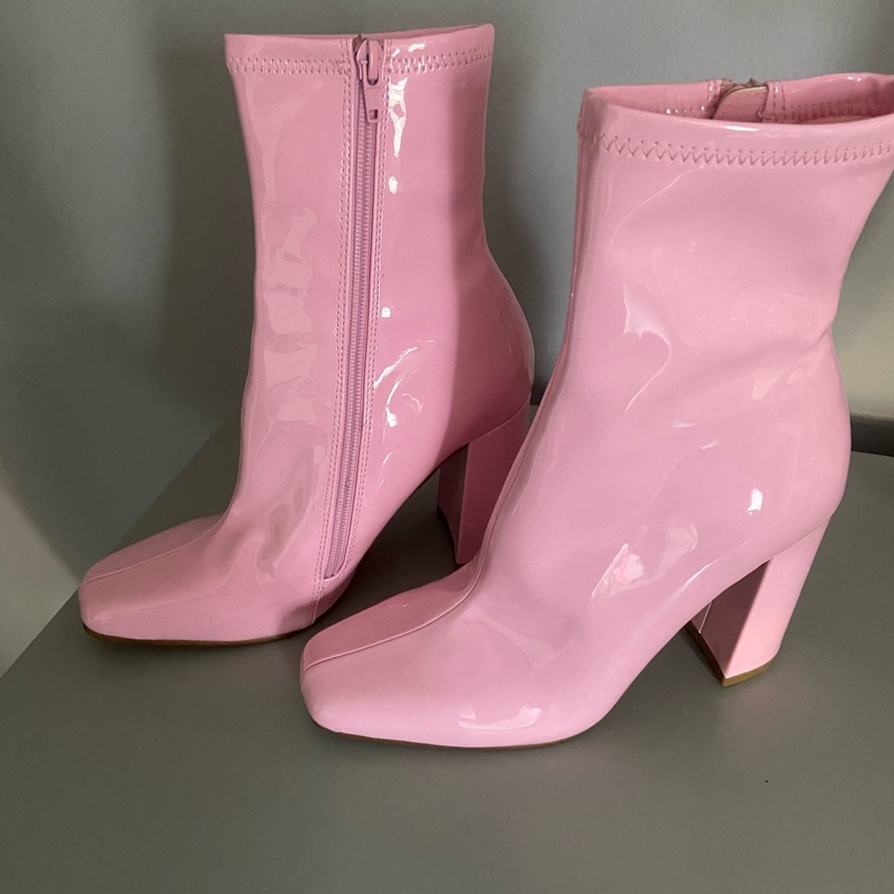 Steve Madden LYNDEN PINK PATENT - BLUE PATENT - Picture 5 of 10